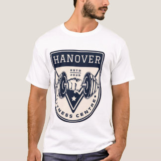 Centro de Fitness Hanover Camiseta masculina de gi