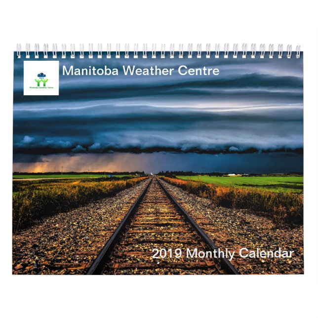 Centro de tempo de Manitoba - calendário 2019 (Capa)