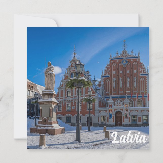Centro histórico de cidades em Riga, Letónia (Frente)