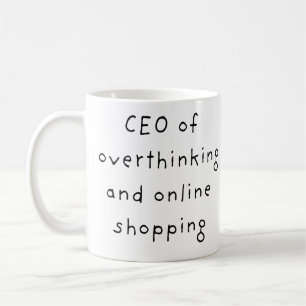 CEO de Caneca de Café de Cerâmica Engraçada de Pen