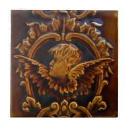 Cerâmica 1 de 2 Repros Anjos Antiguos Vitorianos do Azulejo