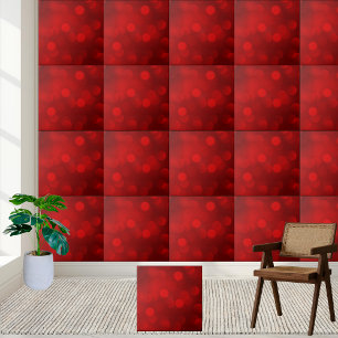 Cerâmica Abstrato de de rolo vermelho Azulejo cerâmico