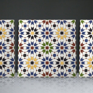 Cerâmica Acento de Decoração de Casa com Azulejo Marroquino