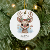 Acredite na Magia, Ornamento de Reinado de Natal