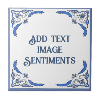 Cerâmica Adicionar Azulejo de texto, Olhar holandês, Person