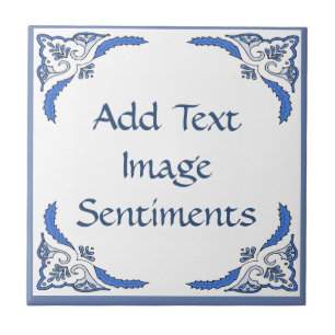 Cerâmica Adicionar Azulejo de texto, Olhar holandês, Person