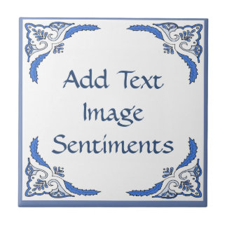 Cerâmica Adicionar Azulejo de texto, Olhar holandês, Person