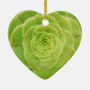 Cerâmica Adoro Ornamento de Coração Verde