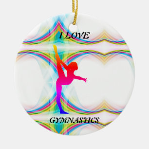 Cerâmica Adoro Ornamento de Ginástica