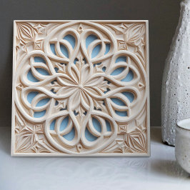 Cerâmica Alivio Faux Floral do Azulejo marroquino Início De