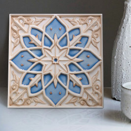 Cerâmica Alivio Faux Floral do Azulejo marroquino Início De