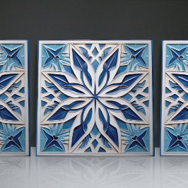 Cerâmica Alivio Faux Floral do Azulejo marroquino Início De