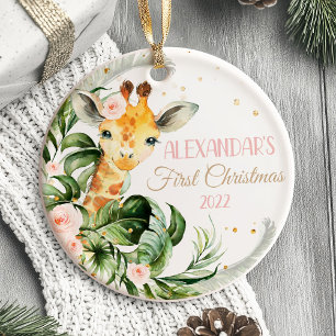 Cerâmica Animal Safari da Primeira Garota do Ornamento de N