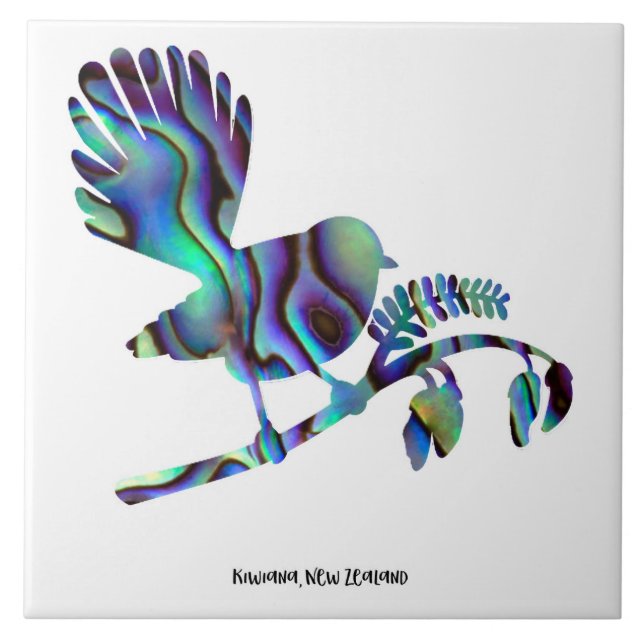 Cerâmica Arte de Parede em Azulejo Kiwiana (Frente)