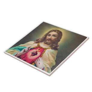 Cerâmica Arte Decorativa de Azulejo Cerâmico com Foto de Je