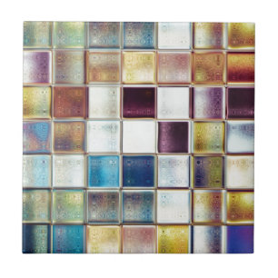 Cerâmica Arte tropical do azulejo de mosaico das memórias