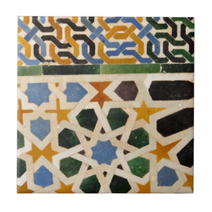 Cerâmica Azulejo #3 da parede de Alhambra