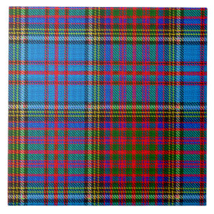 Cerâmica Azulejo 3 do Tartan do clã de Anderson
