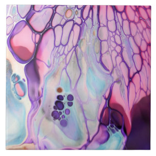 Cerâmica Azulejo - Asas de Borboleta Abstrato 2