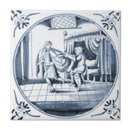 Cerâmica Azulejo bíblico do design de DBT01 Delft