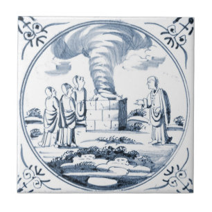 Cerâmica Azulejo bíblico do design de DBT10 Delft
