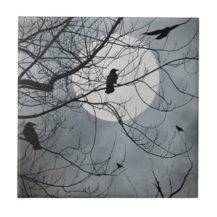 Cerâmica Azulejo celestial de aves cerâmicas