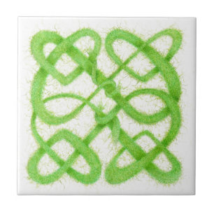 Cerâmica Azulejo CELTICO VERDE DE 4,25" cerâmico
