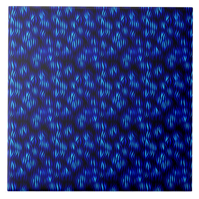 Cerâmica Azulejo cerâmico Azul De 6" X 6" (Frente)