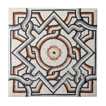 Azulejo Cerâmico - Azulejo de Design Mosaico Único