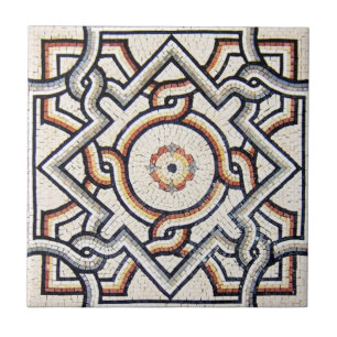 Cerâmica Azulejo Cerâmico - Azulejo de Design Mosaico Único
