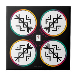 Cerâmica Azulejo cerâmico Bindrunity de sucesso e prosperid