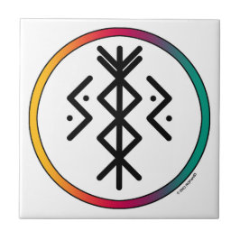 Cerâmica Azulejo cerâmico Bindrunity de sucesso e prosperid