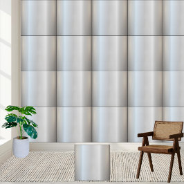 Cerâmica Azulejo cerâmico com gradiente de prata metálico m