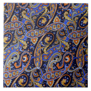 Cerâmica Azulejo cerâmico com padrão de várias cores