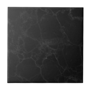 Cerâmica Azulejo Cerâmico com Textura de Mármore Preto 10,8