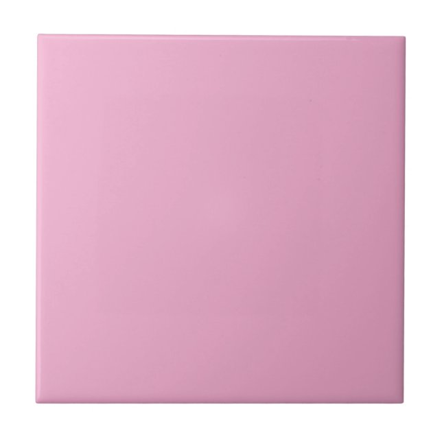 Cerâmica Azulejo cerâmico cor-de-rosa de pasta sólida (Frente)