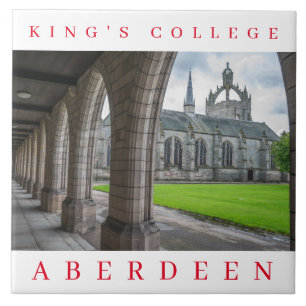 Cerâmica azulejo cerâmico da Universidade de Aberdeen King