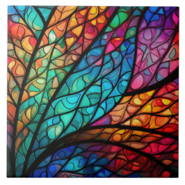 Cerâmica Azulejo cerâmico de Abstrato de vidro revestido po