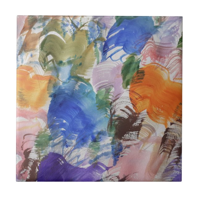 Cerâmica Azulejo cerâmico de apresentação de cores (Frente)