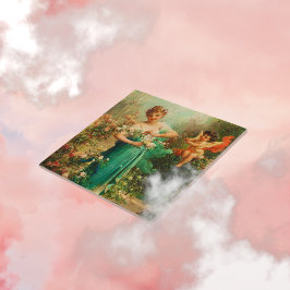 Cerâmica Azulejo cerâmico de arte vitoriana