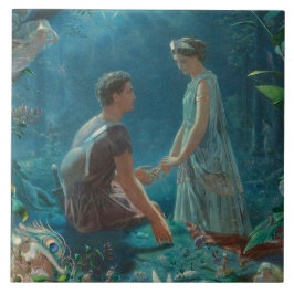 Cerâmica Azulejo cerâmico de arte vitoriana