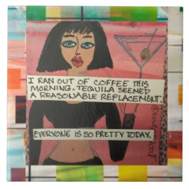 Cerâmica azulejo cerâmico de Azulejo-trivet-wall