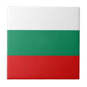 Cerâmica Azulejo cerâmico de bandeira da Bulgária