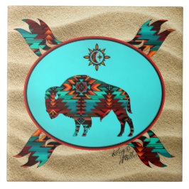 Cerâmica Azulejo Cerâmico de Buffalo Sudoeste