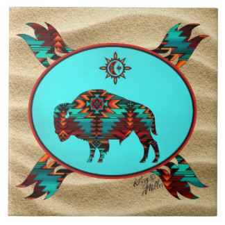 Cerâmica Azulejo Cerâmico de Buffalo Sudoeste