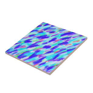Cerâmica Azulejo cerâmico de caos colorido
