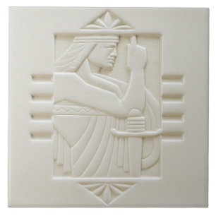 Cerâmica Azulejo cerâmico de Deco de Arte Branca