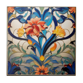 Cerâmica Azulejo cerâmico de Deco de Flores bonito