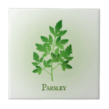 Azulejo cerâmico de Design de Salsley Herbal