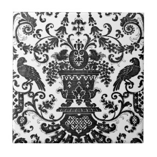 Cerâmica Azulejo cerâmico de design vintage elegante